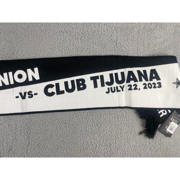 Club Tijuana vs Philadelphia Union MLS League Cup 2023 Reversible 60x8 Scarf - Picture 14 of 16